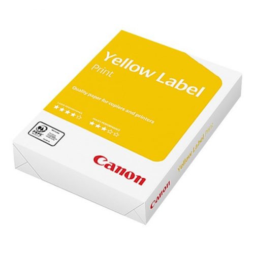 Fénymásolópapír CANON Yellow Label Print A/4 80 gr 500 ív/csomag