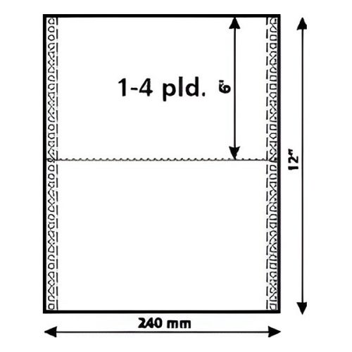 Leporelló STARPRINT 240/3 példány VR3-24/6" 600 garnitúra/doboz