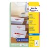 Etikett AVERY J8160-25 63,5x38,1mm inkjet 525 címke/doboz 25 ív/doboz