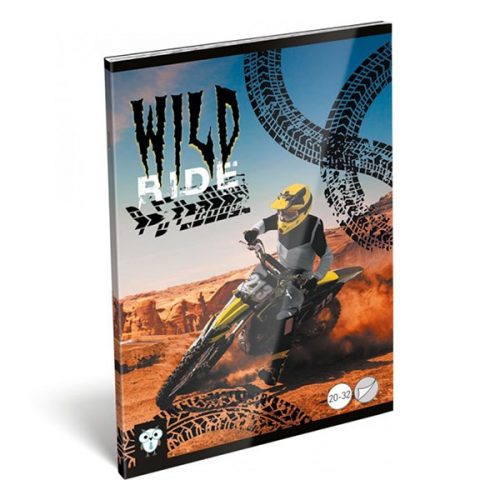 Füzet LIZZY CARD A/5 32 lapos sima 20-32 Wild Ride