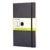 Notesz MOLESKINE QP618 "L" sima puha fedeles fekete