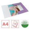 Gumis mappa ESSELTE Colour Breeze A/4 karton levendula