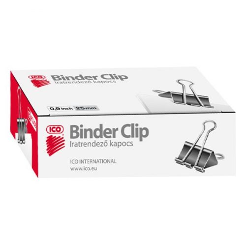 ICO Binder csipesz 25mm 12 db/doboz