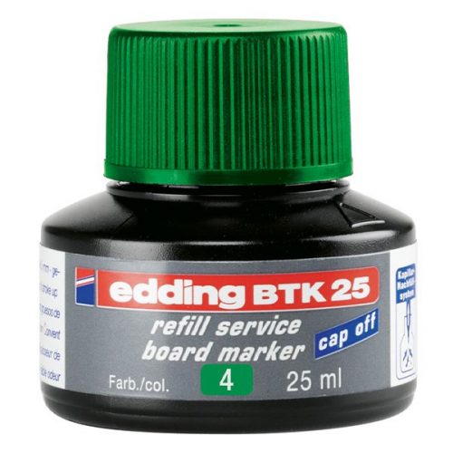 Tinta EDDING BTK25 táblamarkerhez 25 ml zöld