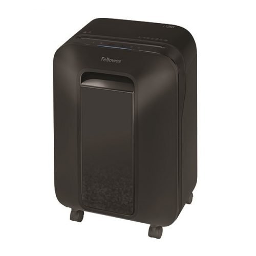 Iratmegsemmisítő FELLOWES Powershred LX201 2x12mm mikro-konfetti 12 lap P5 fekete