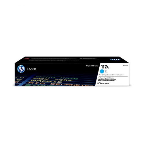 Toner HP W2071A (117A) kék 0,7K