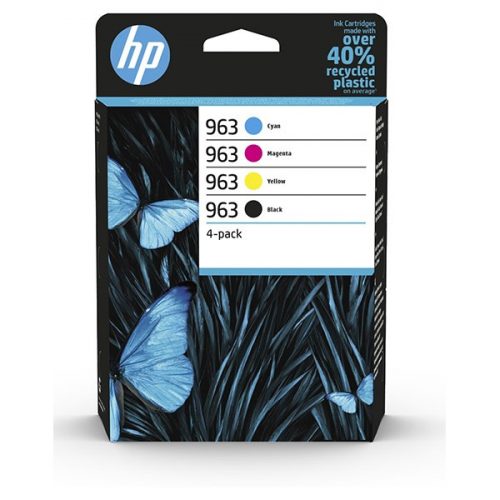 Festékpatron HP 6ZC70AE (963) multipack 4 színes