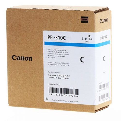 Festékpatron CANON PFI-310 kék