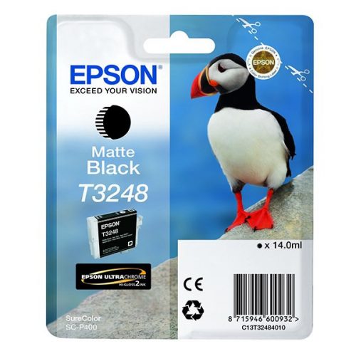 Festékpatron EPSON T3248 fekete 14ml