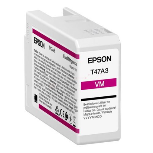 Festékpatron EPSON T47A3 Vivid vörös 50ml