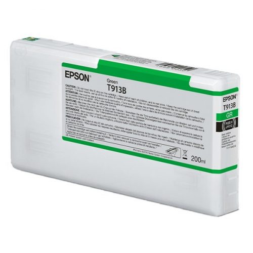 Festékpatron EPSON T913B zöld 200ml