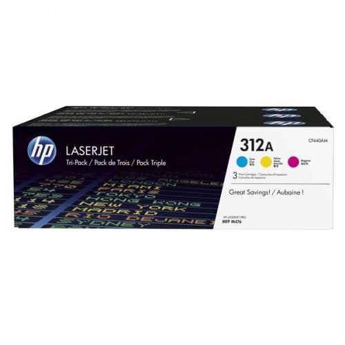 Festékpatron HP CF440AM Multipack (CMY) 3x2,7K