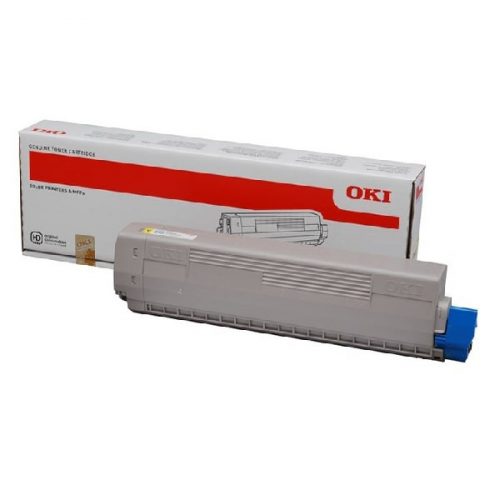 Toner OKI C822 sárga 7,3K