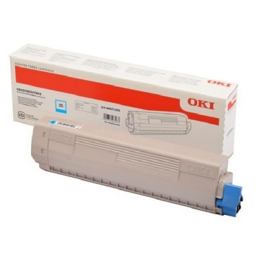 Toner OKI C823/C833/C843 kék 7K