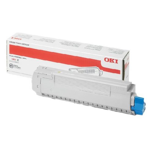 Toner OKI MC873 sárga 10K