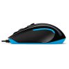 Egér vezetékes LOGITECH G300s USB 9 gombos 2500 DPI fekete