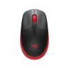 Egér vezetékes LOGITECH M190 2,4 Ghz 1000 DPI piros