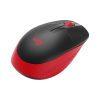 Egér vezetékes LOGITECH M190 2,4 Ghz 1000 DPI piros