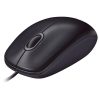 Egér vezetékes LOGITECH M90 USB 1000 DPI fekete