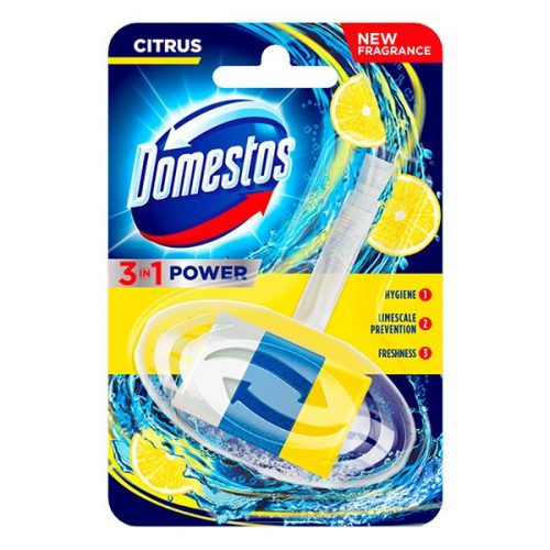 Toalett öblítő DOMESTOS 3in1 Citrus kosaras 40g