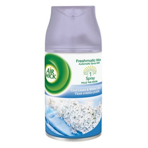 Légfrissítő utántöltő AIR WICK Freshmatic Friss ruha és Fehér orgona 250 ml