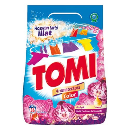 Mosópor TOMI Color Maláj Orchidea és Szantálfa 36 mosás 2,34 kg