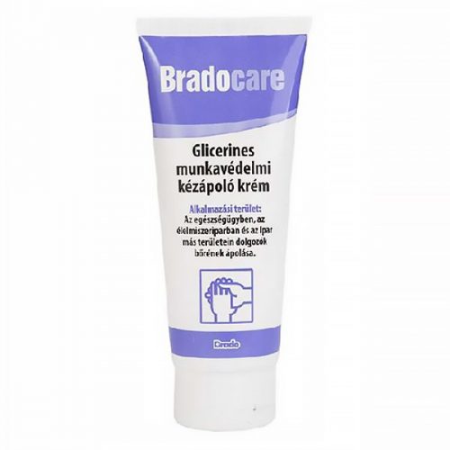 Kézkrém munkavédelmi BRADOCARE 100ml tubusos glicerines