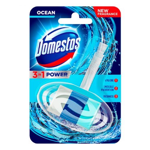 Toalett öblítő DOMESTOS 3in1 Atlantic kosaras 40g