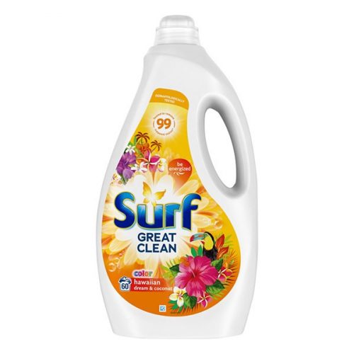 Folyékony mosószer SURF Hawaiian Dream 3 liter 60 mosás