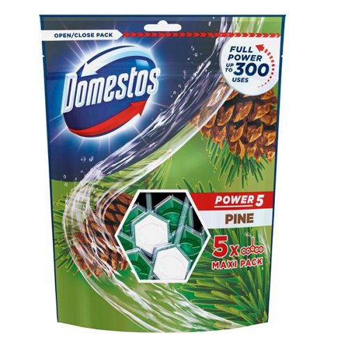 Toalett öblítő DOMESTOS Power5 Pine 5x55g