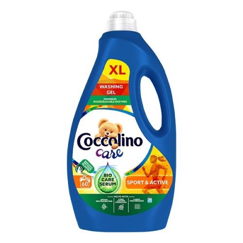 Folyékony mosószer COCCOLINO Care Sport 60 mosás 2,4L