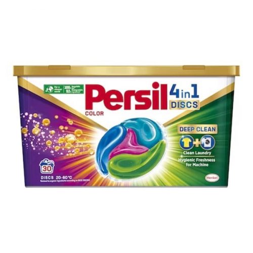 Mosókapszula PERSIL Discs 4in1 Color 30 darab/doboz