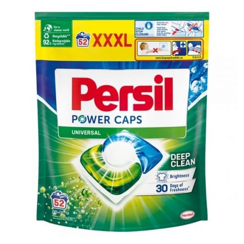 Mosókapszula PERSIL Power Caps Universal 52 darab/doboz