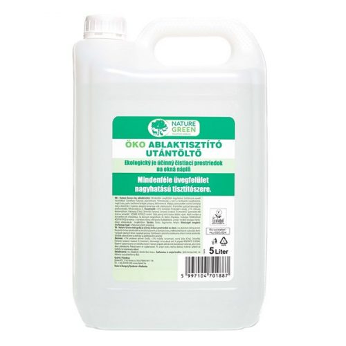 Ablaktisztító utántöltő DYMOL Nature Green Öko 5L