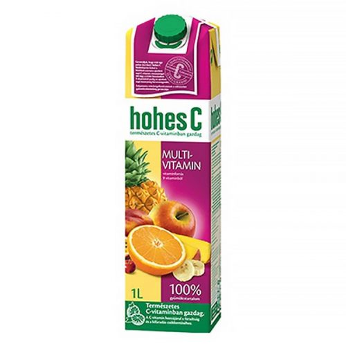 Gyümölcslé HOHES C Classic multivitamin 100%-os 1L