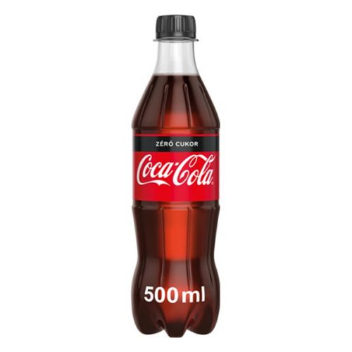 Üdítőital szénsavas COCA-COLA Zero 0,5L