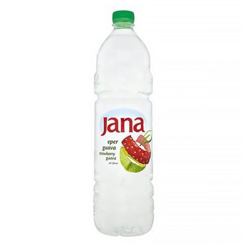 Ásványvíz szénsavmentes JANA eper-guava 1,5L