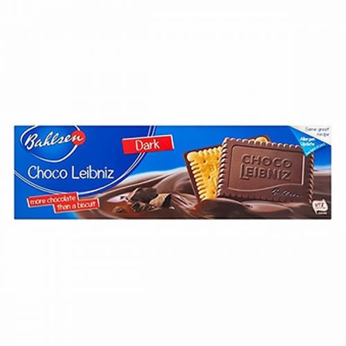 Keksz BAHLSEN Leibniz Choco étcsokoládés 125g