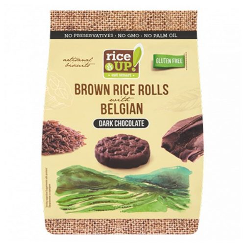 Rizsszelet RICE UP Snack étcsokoládéval 50g