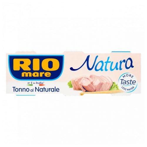 Tonhalkonzerv RIO MARE Natura natúr lében 3x56g