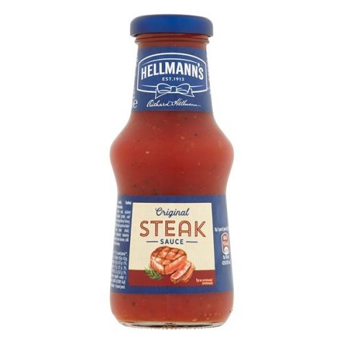 Üveges szósz HELLMANNS Steak 250ml