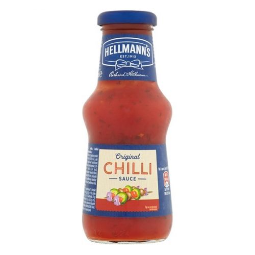 Üveges szósz HELLMANNS Chilis hagymás 250ml