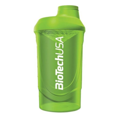 Keverőpalack BIOTECHUSA Wave Shaker Zöld 600 ml