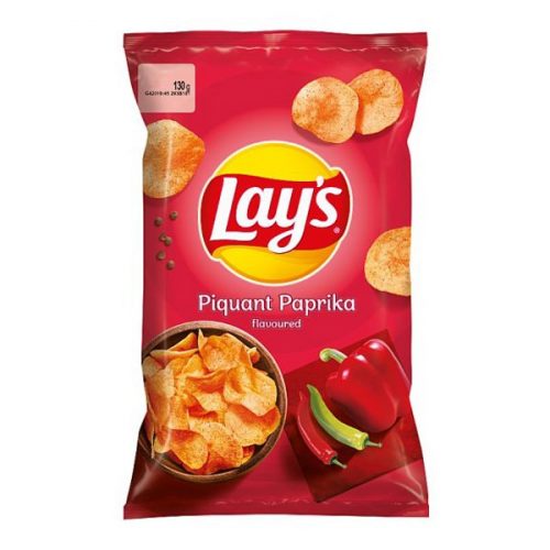 Burgonyachips LAY'S pikáns paprikás 130g