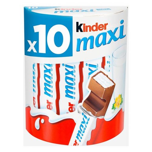 Csokoládé KINDER Maxi 10 darabos 210g