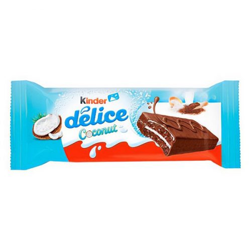 Csokoládé KINDER Delice kókuszos 37g