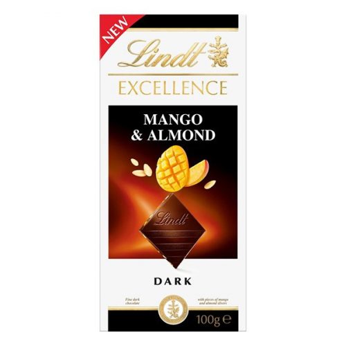 Csokoládé LINDT Excellence Mango étcsokoládé 100g