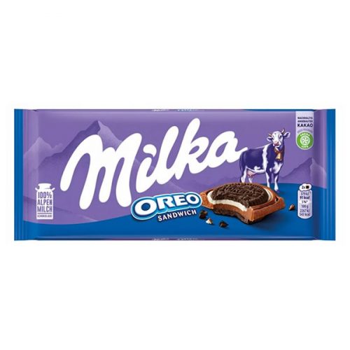 Csokoládé MILKA Oreo Choco 100g