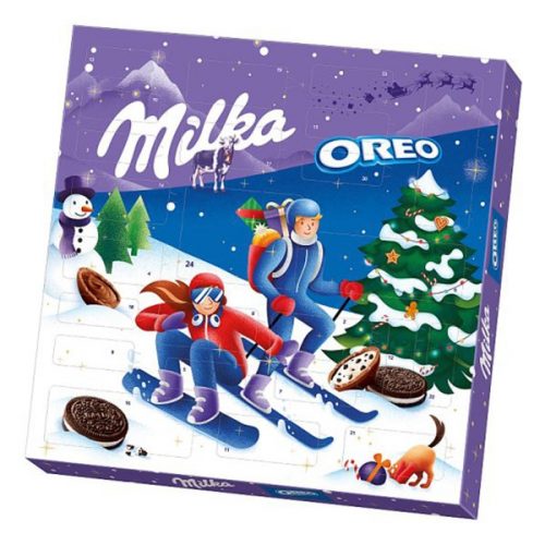 Adventi kalendárium MILKA Oreo 284g