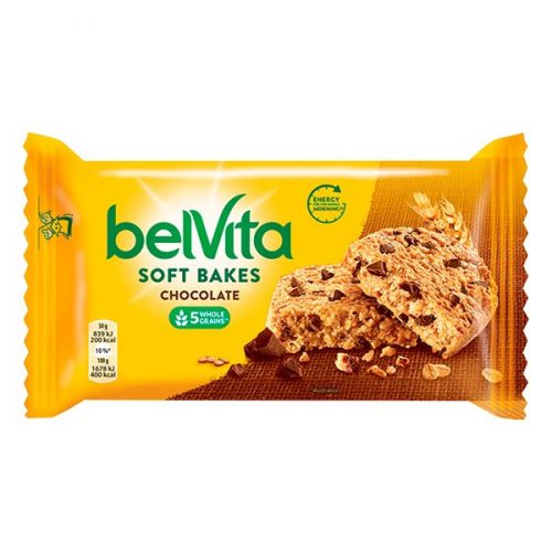 Keksz BELVITA Jó Reggelt! Softy csokoládé darabokkal  50g